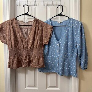 Madewell Blouse Bundle